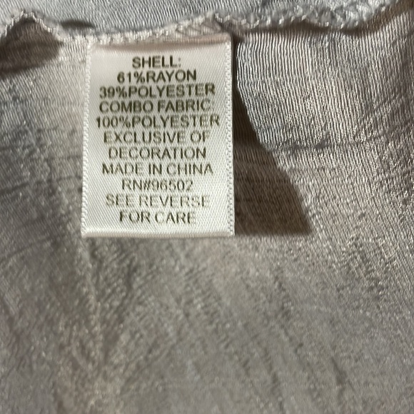 Krazy Kat Gray Blouse Thin Size XL - Picture 5 of 6